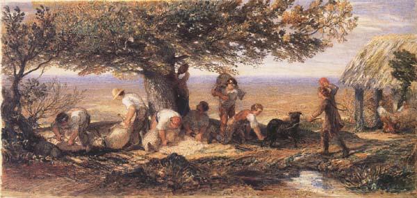 Samuel Palmer The Sheep Shearers oil painting image